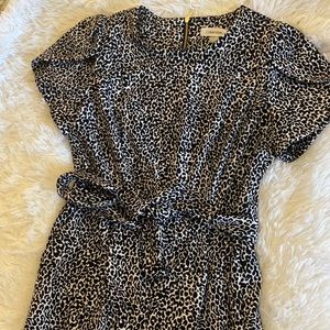 Calvin Klein cheetah print jumpsuit